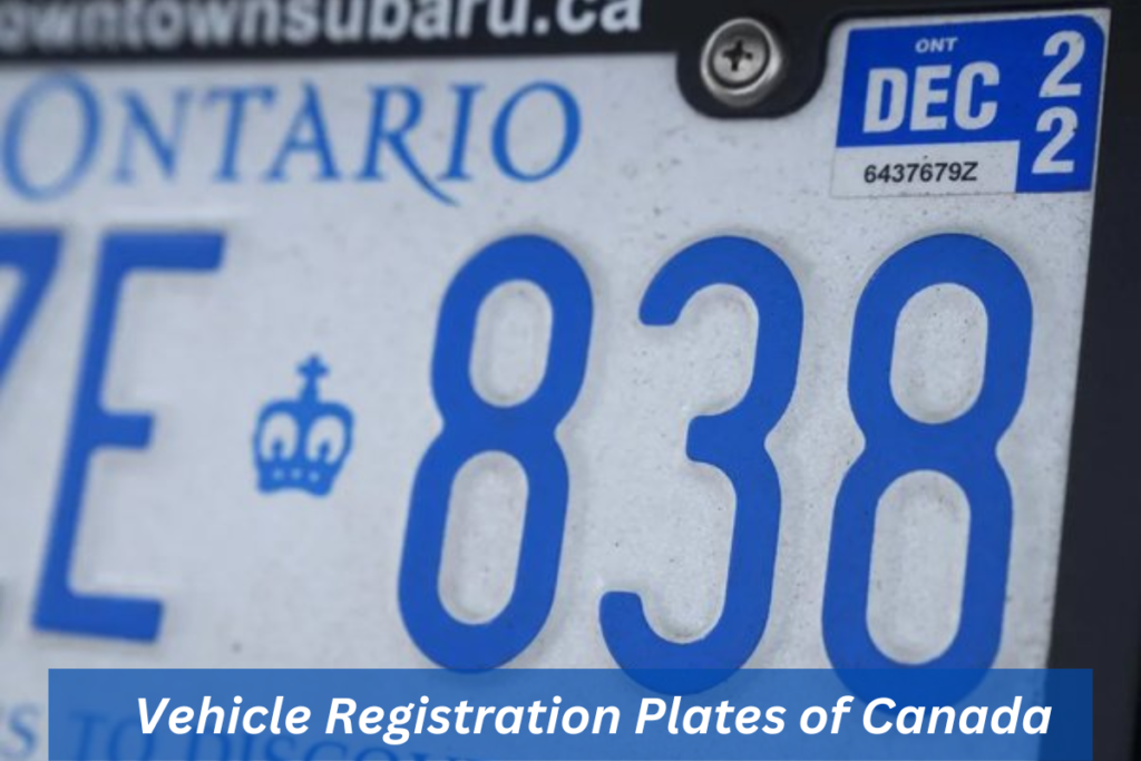 Vehicle Registration Plates of Canada